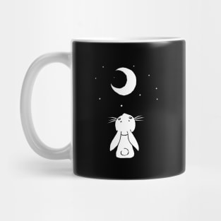 'Moon Bunny' Adorable Bunny Gift Mug